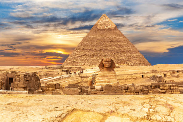 Sound and light show at the pyramids